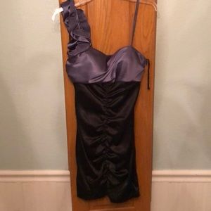 Black & Gray Formal Dress